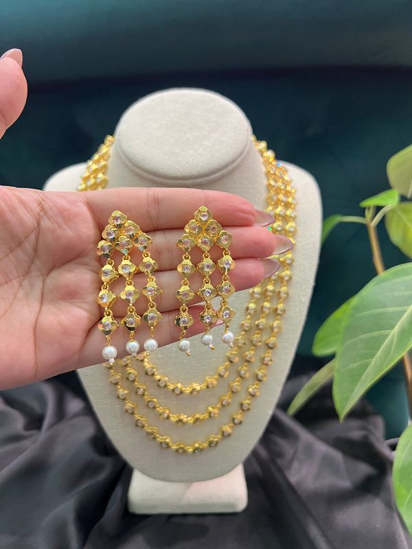 Ilahi 3 Layer Necklace Set